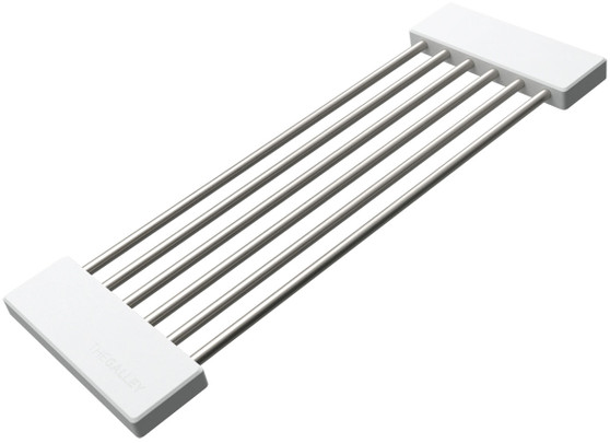 The Galley Lower Tier Mini Drying Rack in White