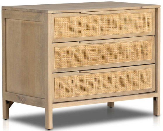 Four Hands Sydney Large Nightstand in Natural Mango