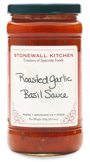 Stonewall Kitchen Roasted Garlic Basil Sauce