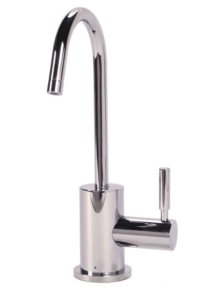 BTI Aqua-Solutions Contemporary C-Spout Cold Only Chrome Filtration Faucet