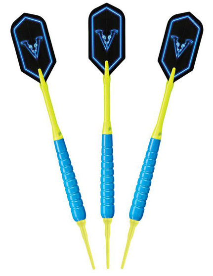 Viper by GLD Products Darts V Glo Soft Tip 18 Grams in Blue 3 Pack