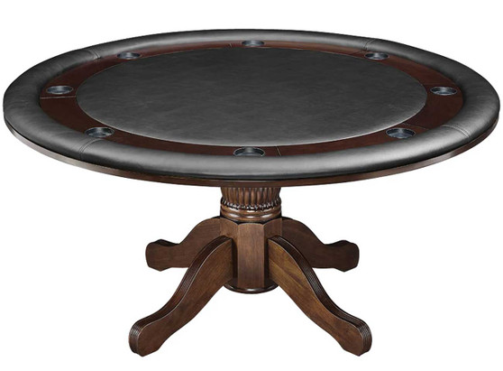 RAM Game Room Game Table 2 In 1 60-Inch in Cappuccino