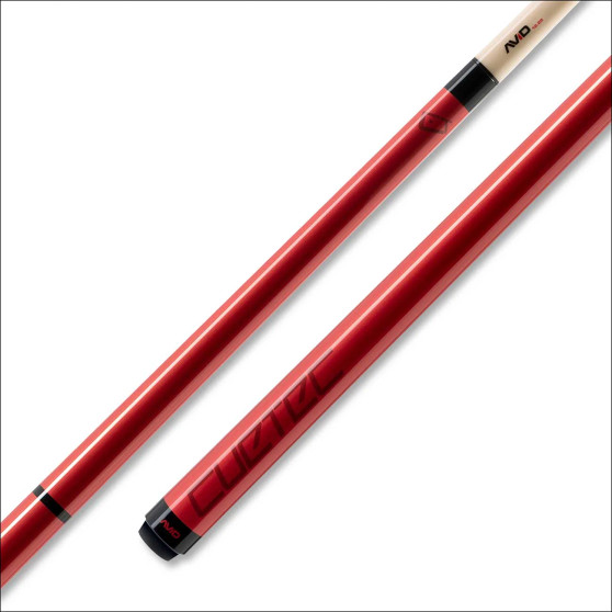 Cuetec BilliardPool Cue 19 Oz Avid Chroma Crimson