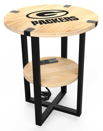Fan Life Green Bay Packers Side Table