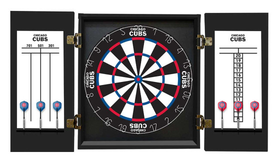 Fan Life Chicago Cubs Dartboard Set