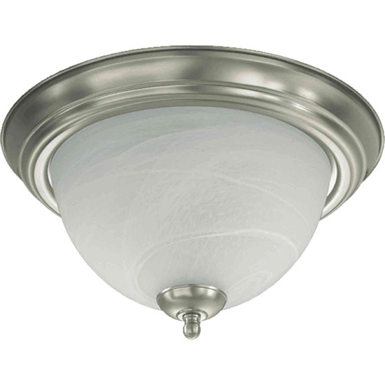 11" Faux Alabaster Ceiling Mount