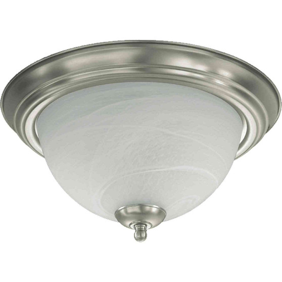 13" Faux Alabaster Ceiling Mount
