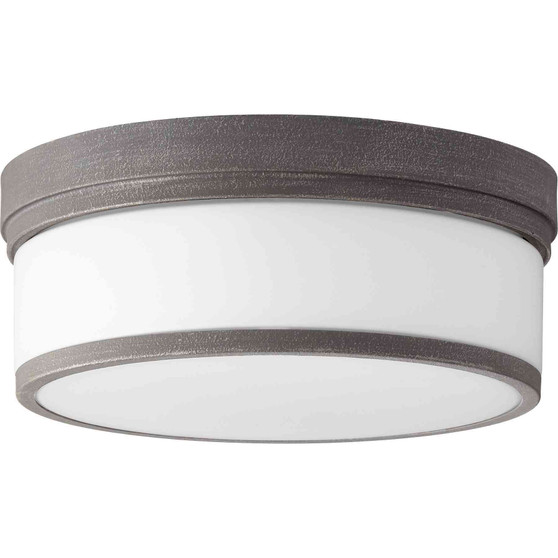 Transitional Celeste 14" Ceiling Mount In Zinc