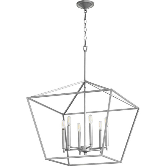 Traditional Gabriel 6 Light Nook In Classic Nickel