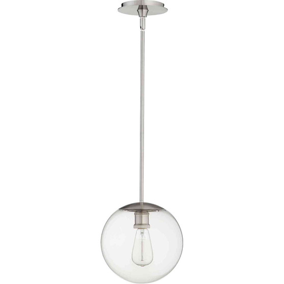 10" Clear Globe Pendant