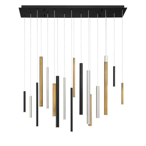 Santana 18 Light 42" Linear Chandelier