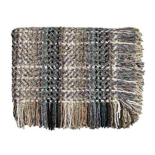 Ombre Platinum Throw 45x72
