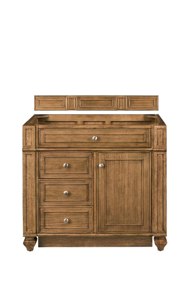 Bristol 36" Single Vanity, Saddle Brown