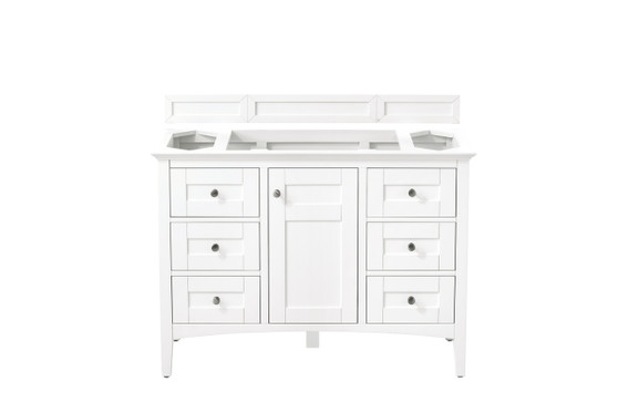 Palisades 48" Single Vanity, Bright  White
