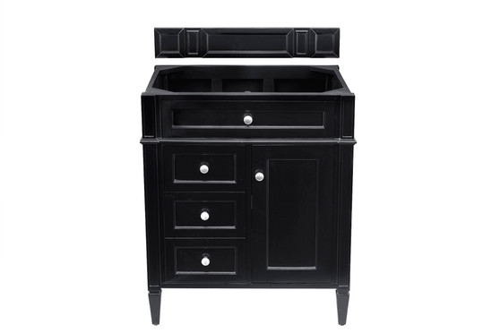 Brittany 30" Single Vanity, Black Onyx