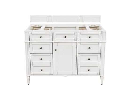 Brittany 48" Single Vanity, Bright White