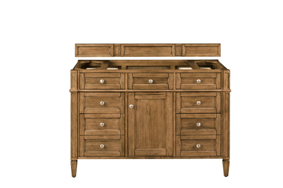 Brittany 48" Single Vanity, Saddle Brown