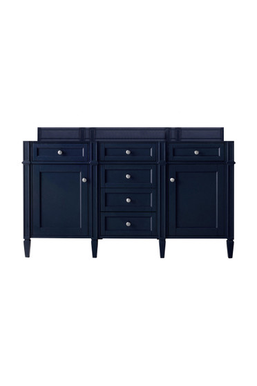Brittany 60" Double Vanity, Victory Blue