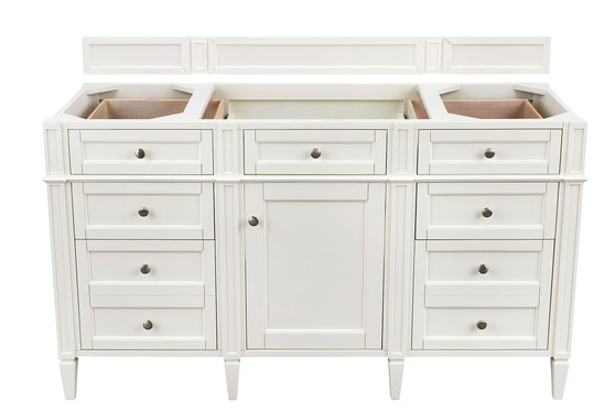 Brittany 60" Single Vanity, Bright White