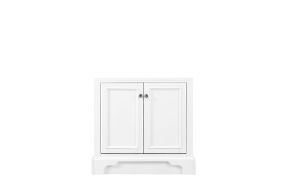 De Soto 30" Hutch Base (for Double Tower Hutch), Bright White