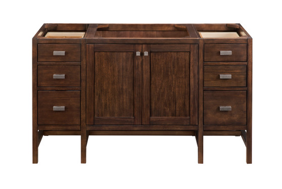 Addison 60" Single Vanity Cabinet , Mid-Century Acacia