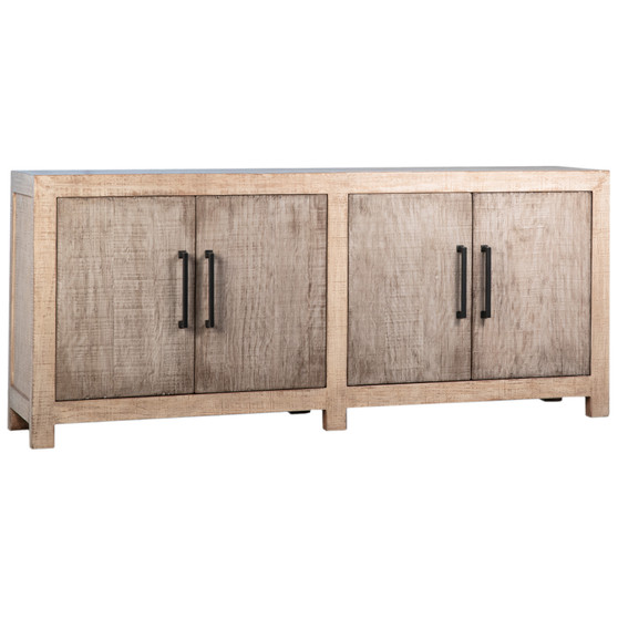 Evie 84" Reclaimed Pine 4-Door Sideboard