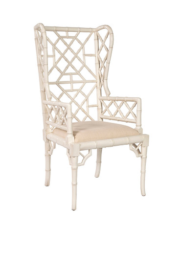 Regency Wingback Chair, Cream - Set of 2
