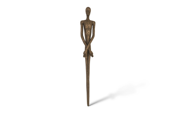 Lloyd Wall Sculpture, Resin, Bronze Finish