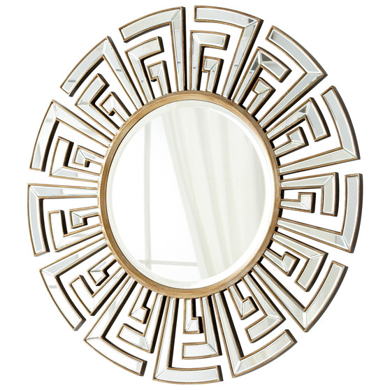 Cleopatra Mirror | Clear and Gold