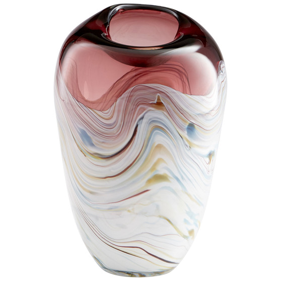 Sao Vase | Purple and White - Small