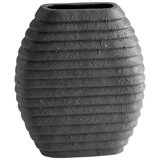 Moonstone Vase Designed by J. Kent Martin | Grey - Small
