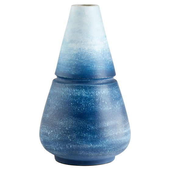 Amarna Vase Designed by J. Kent Martin | Blue Ombre - Small