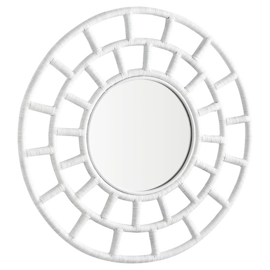 Comoros Mirror Designed by J. Kent Martin | White - Small