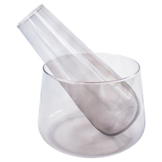 Water Drop Carafe & Bowl | Smoked