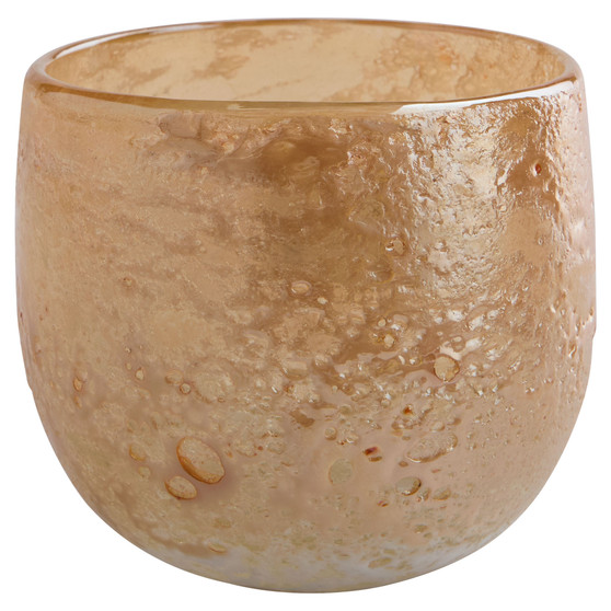 Golden Taffy Vase | Light Gold - Small
