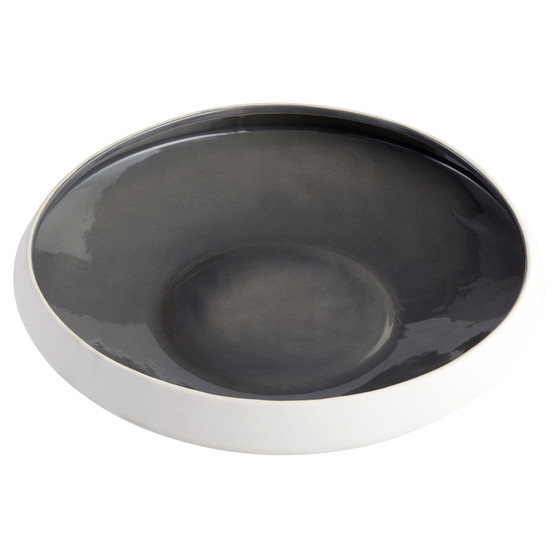 Tricolore Bowl | Grey and White - Large