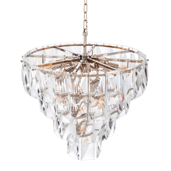 Chandelier Amazone S Nickel Finish