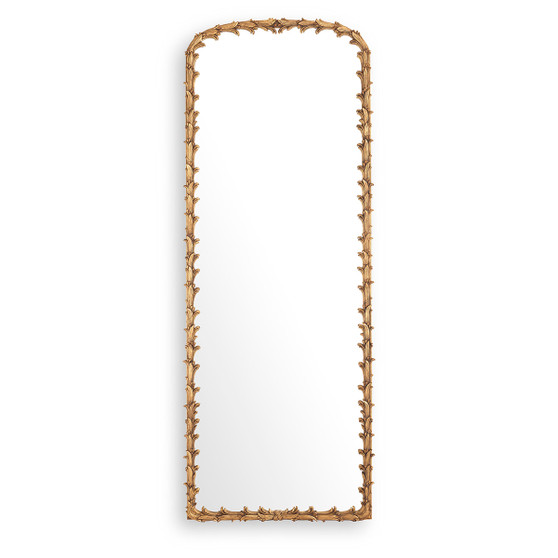 Mirror Guinevere L Antique Gold Finish