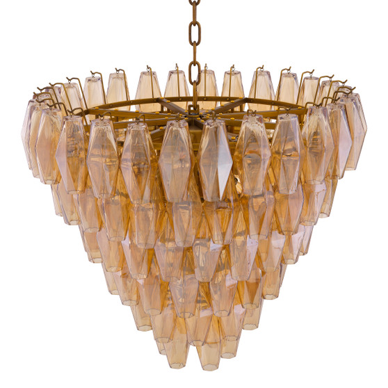 Chandelier Benini S Antique Brass Finish