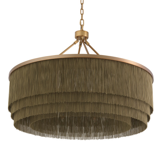 Chandelier Tissot L Antique Brass Finish