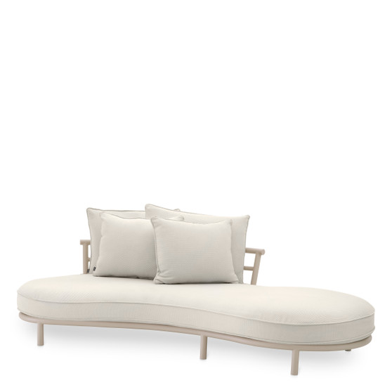 Outdoor Sofa Laguno Left Sand/Lewis Off-White/Grey