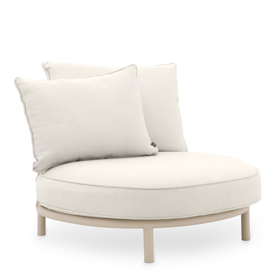 Outdoor Chair Laguno Sand/Lewis Off-White/Grey
