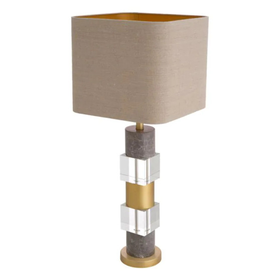 Table Lamp Cullingham Grey Marble