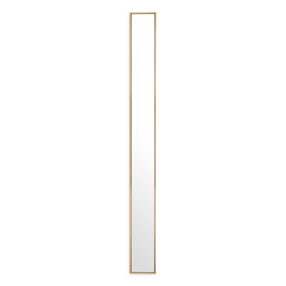 Mirror Redondo Brushed Brass Finish 20 x 200 cm