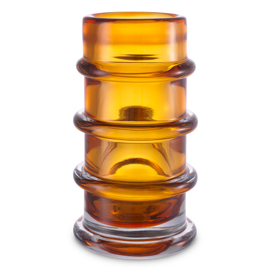 Vase Bloom Amber