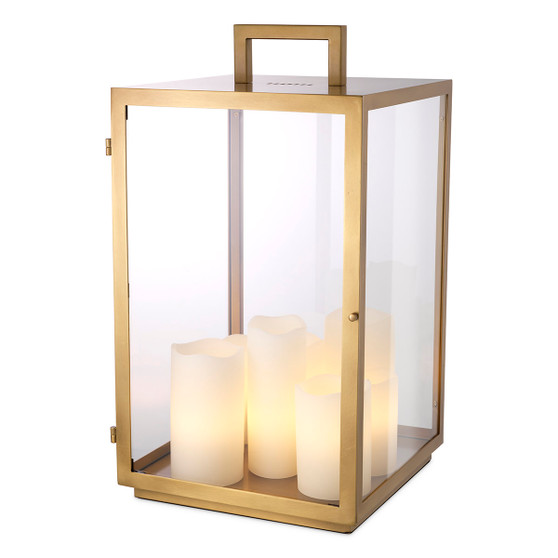 Table Lamp Debonair Antique Brass Finish