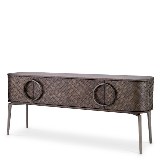 Dresser Nilsson Oak Veneer Bronze Finish