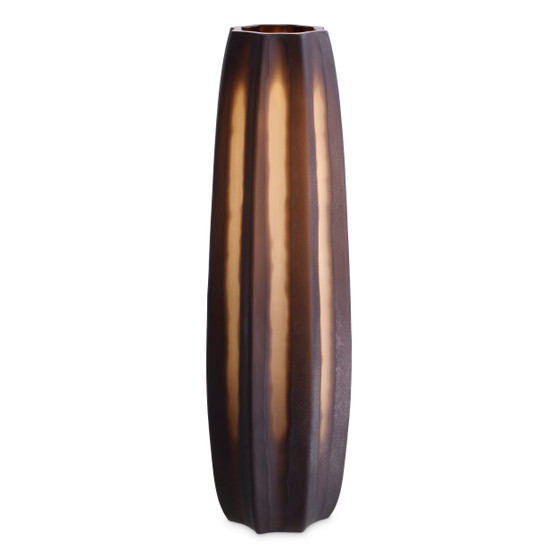 Vase Tiara L Dark Brown