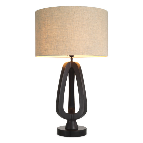 Table Lamp Levy Grey Marble
