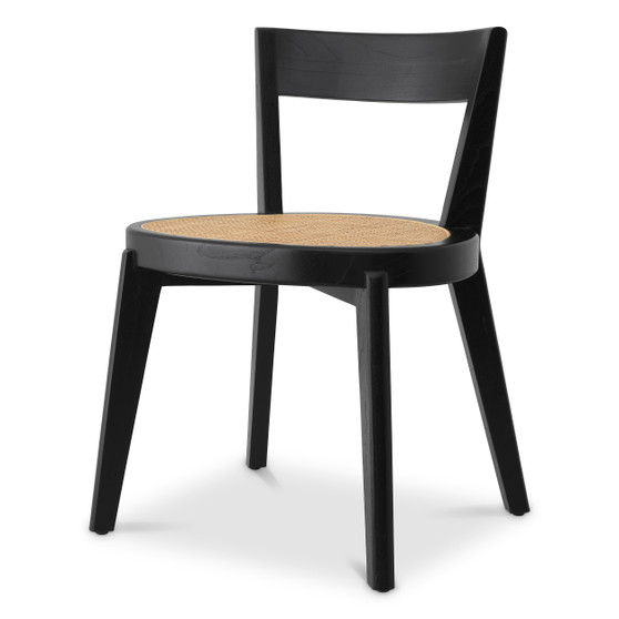 Dining Chair Alvear Classic Black Finish